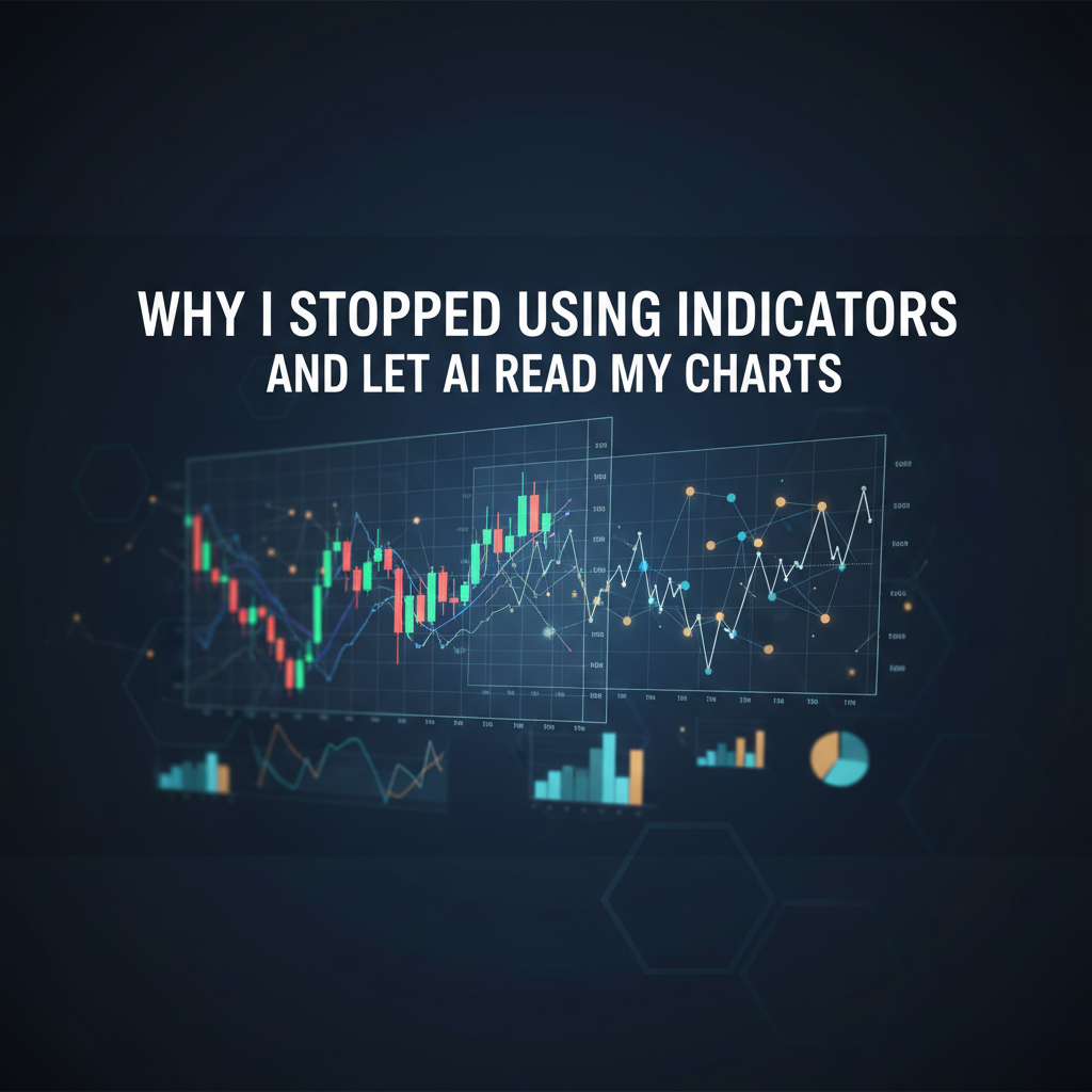 Clean trading chart without indicator clutter showing pure price action analysis with AI-powered insights