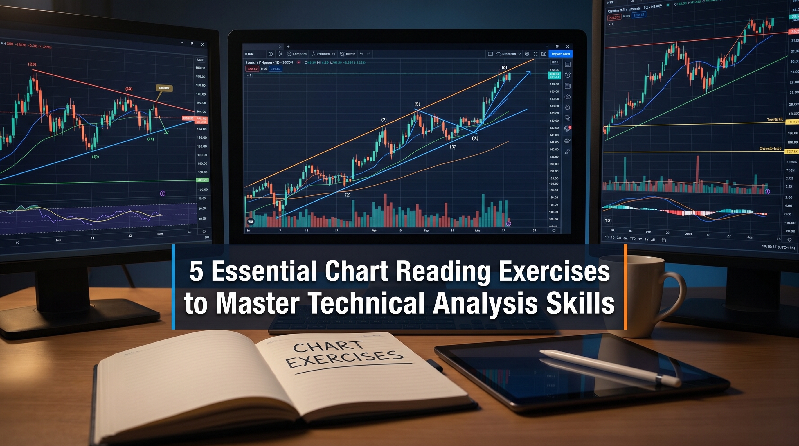 5 Essential Chart Reading Exercises to Master Technical Analysis Skills - TradingAnalysis.ai Trading Guide