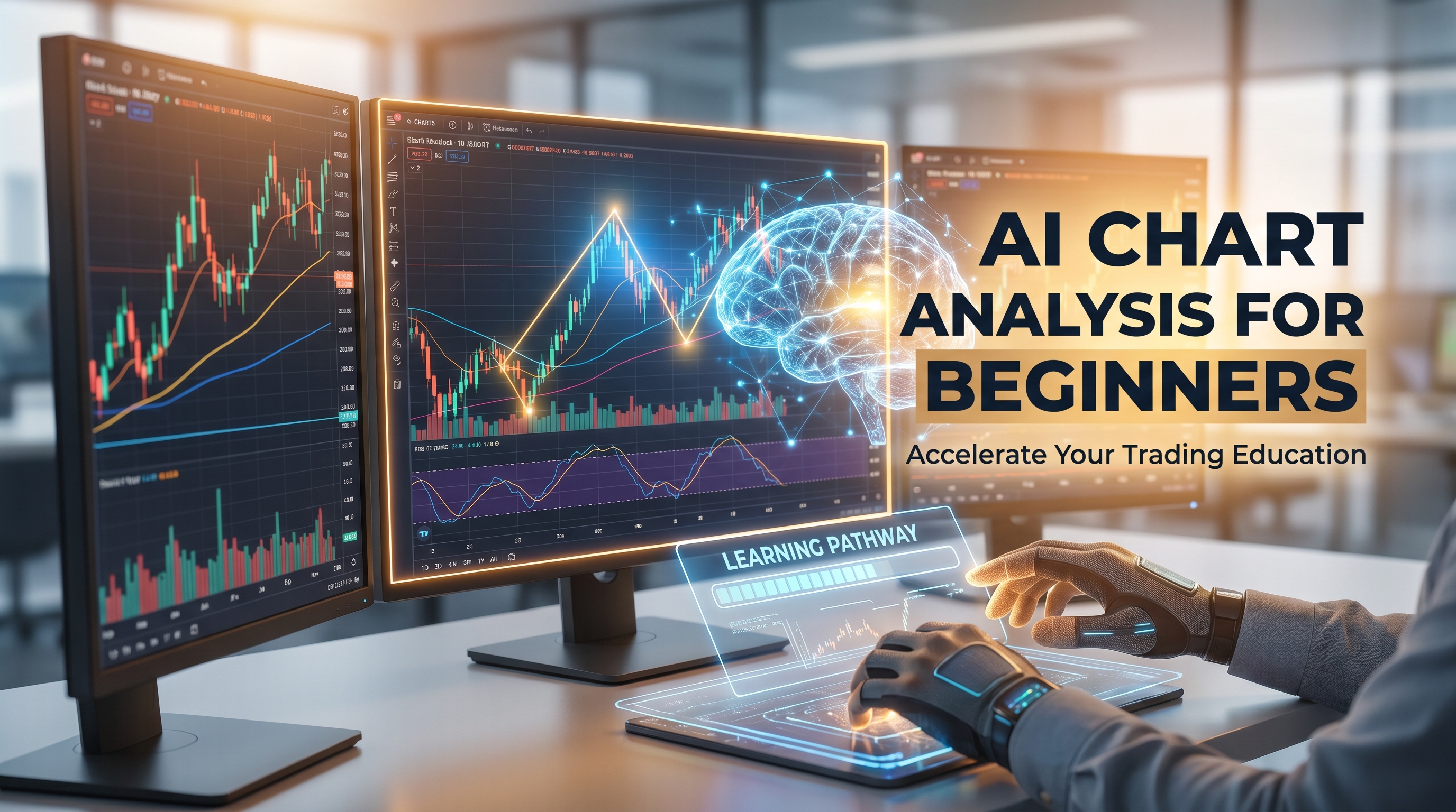 AI Chart Analysis for Beginners: How to Use Artificial Intelligence to Accelerate Your Trading Education - TradingAnalysis.ai Trading Guide