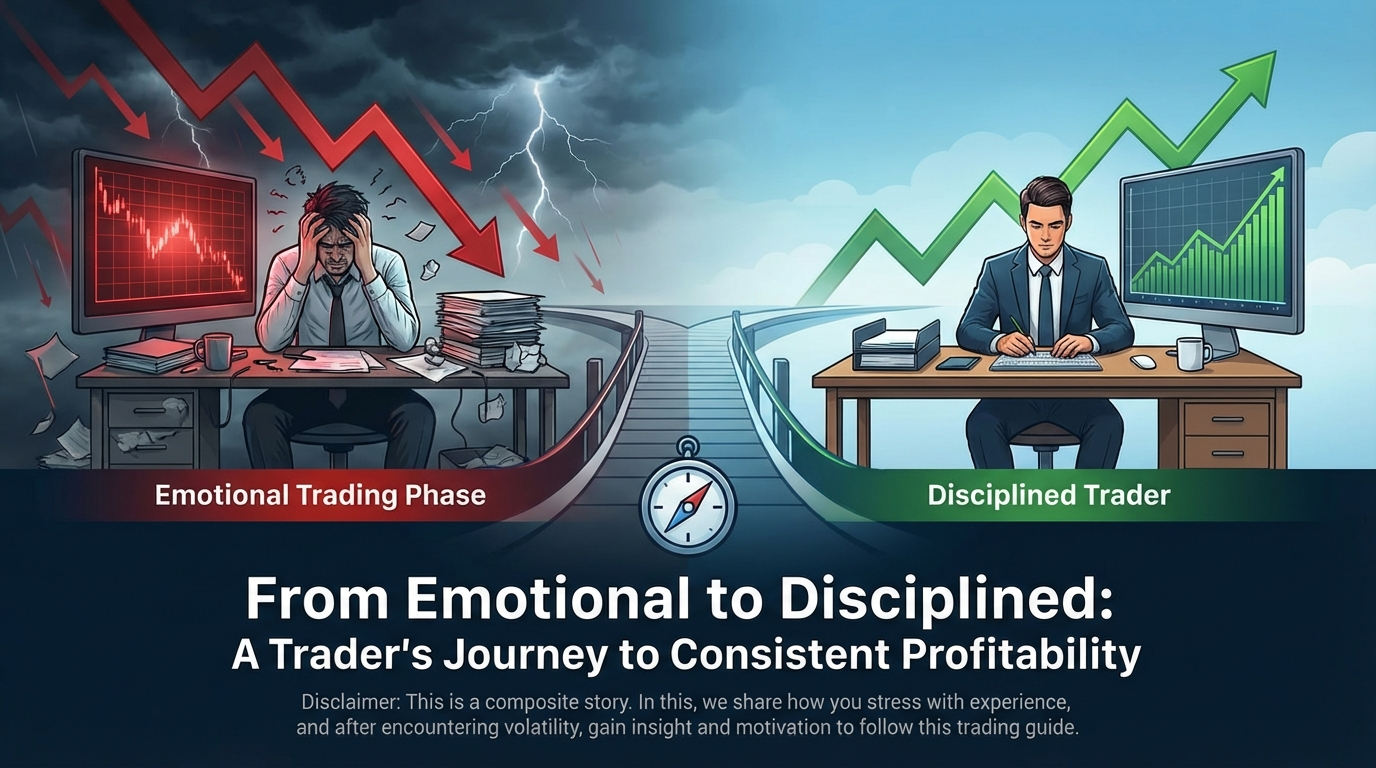 Featured image for From Emotional to Disciplined: A Trader's Journey to Consistent Profitability