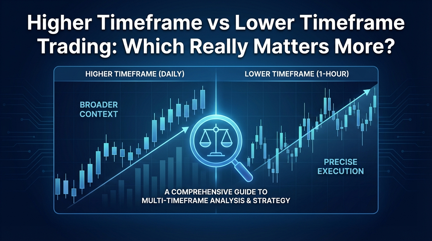 Featured image for Higher Timeframe vs Lower Timeframe Trading: Which Really Matters More?