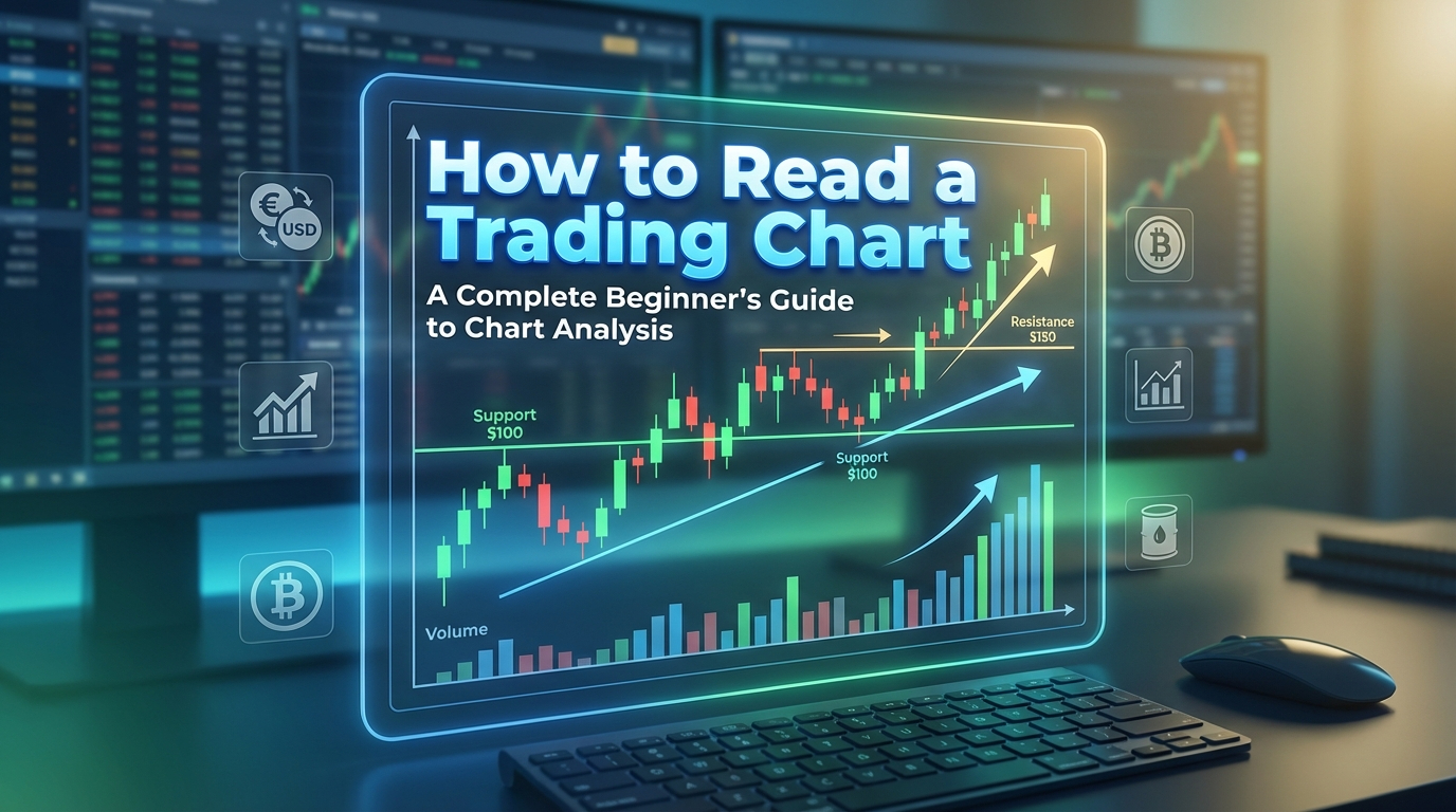 Featured image for How to Read a Trading Chart: A Complete Beginner's Guide to Chart Analysis