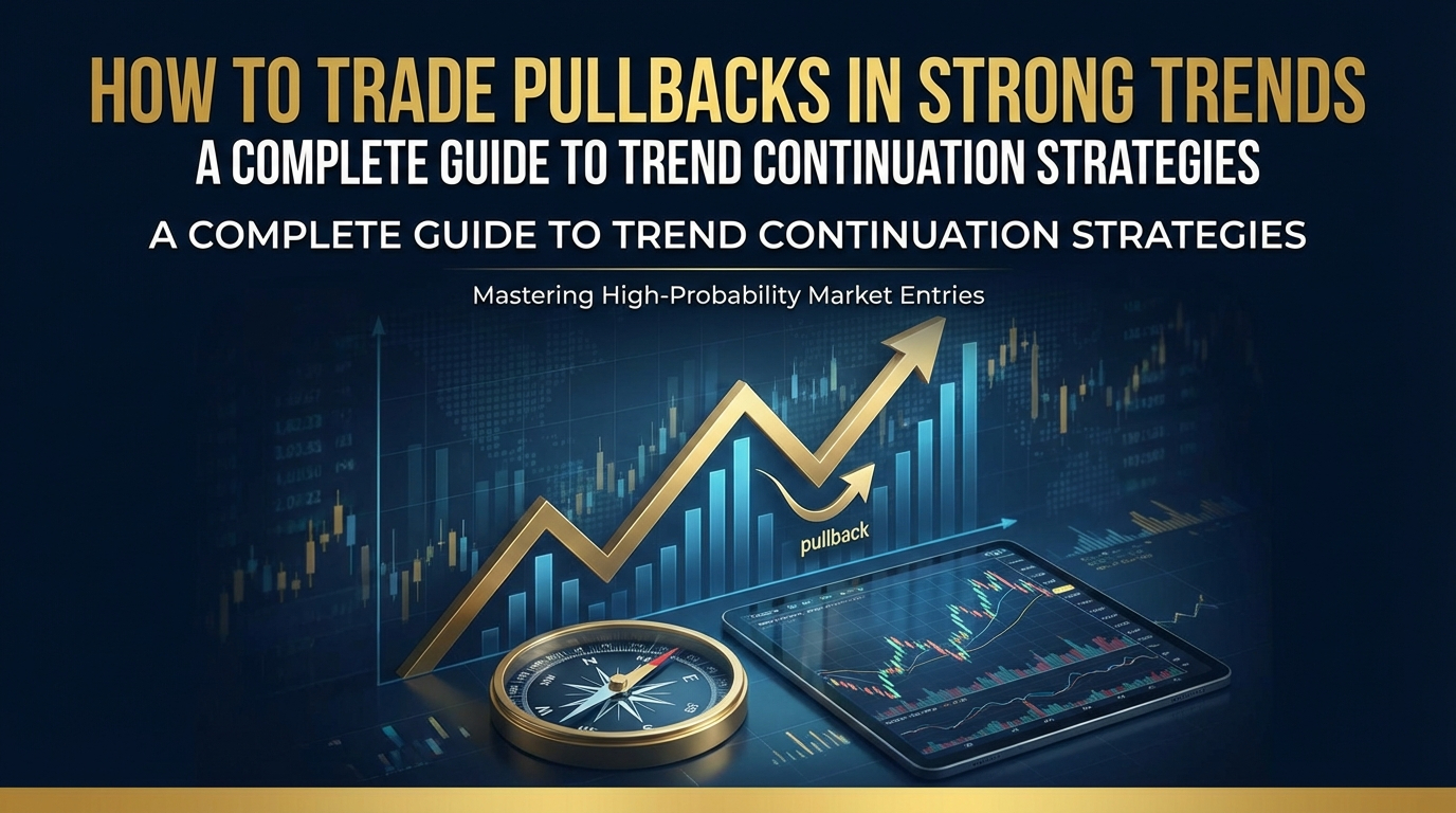 Featured image for How to Trade Pullbacks in Strong Trends: A Complete Guide to Trend Continuation Strategies