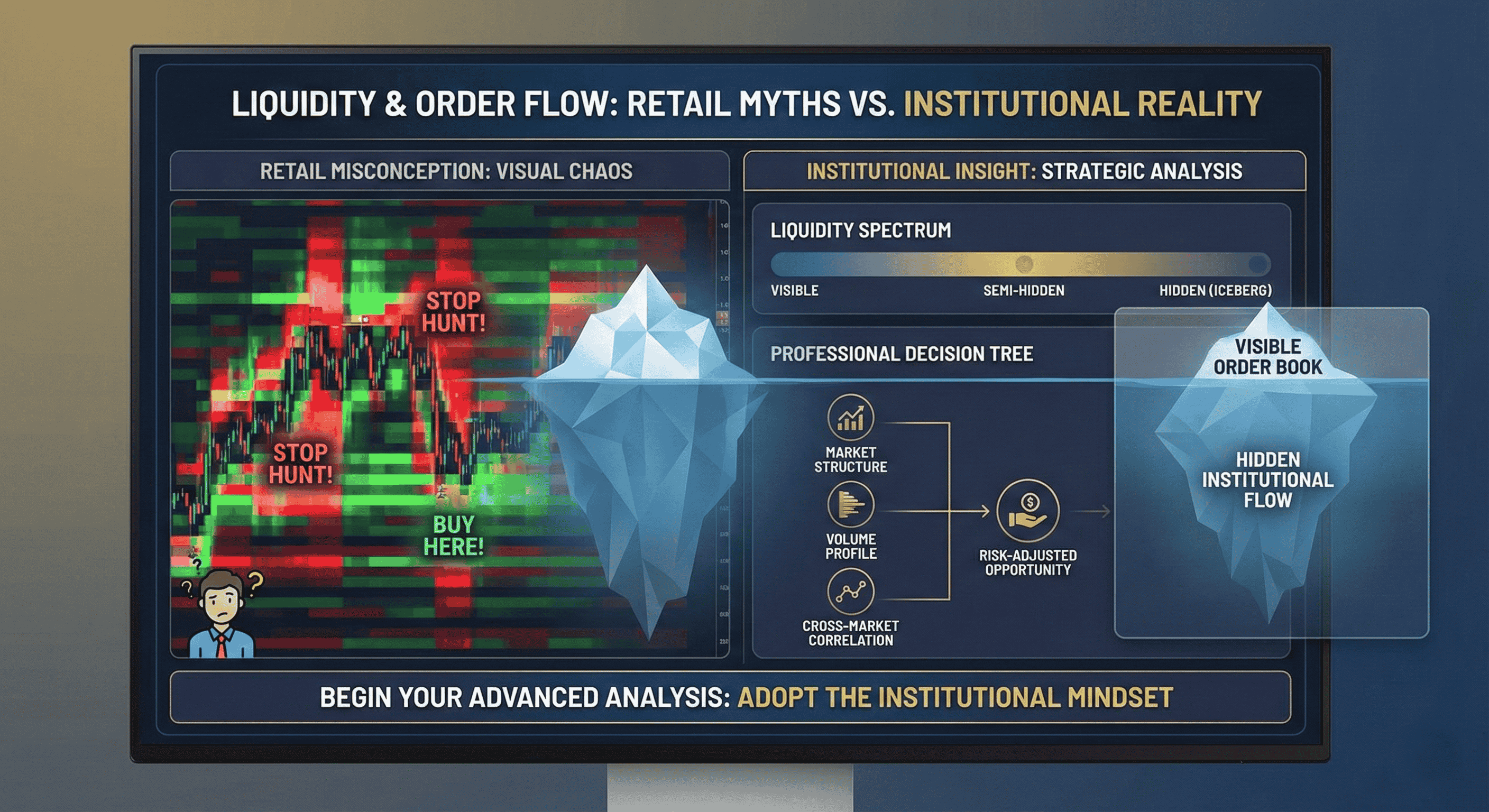 Liquidity Heatmaps & Order Flow: What Retail Traders Misunderstand - TradingAnalysis.ai Trading Guide