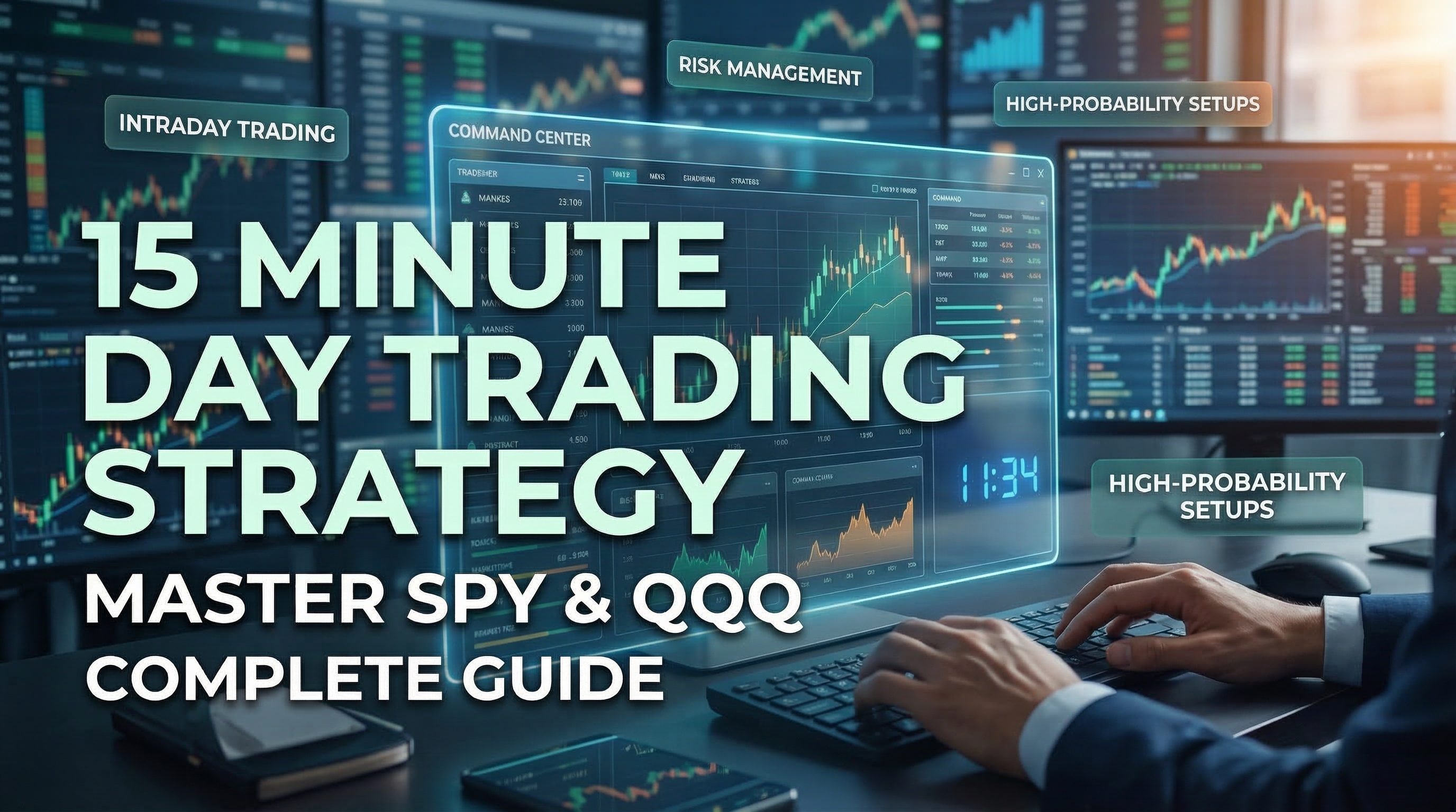 Master the 15 Minute Day Trading Strategy for SPY and QQQ: Complete Guide - TradingAnalysis.ai Trading Guide