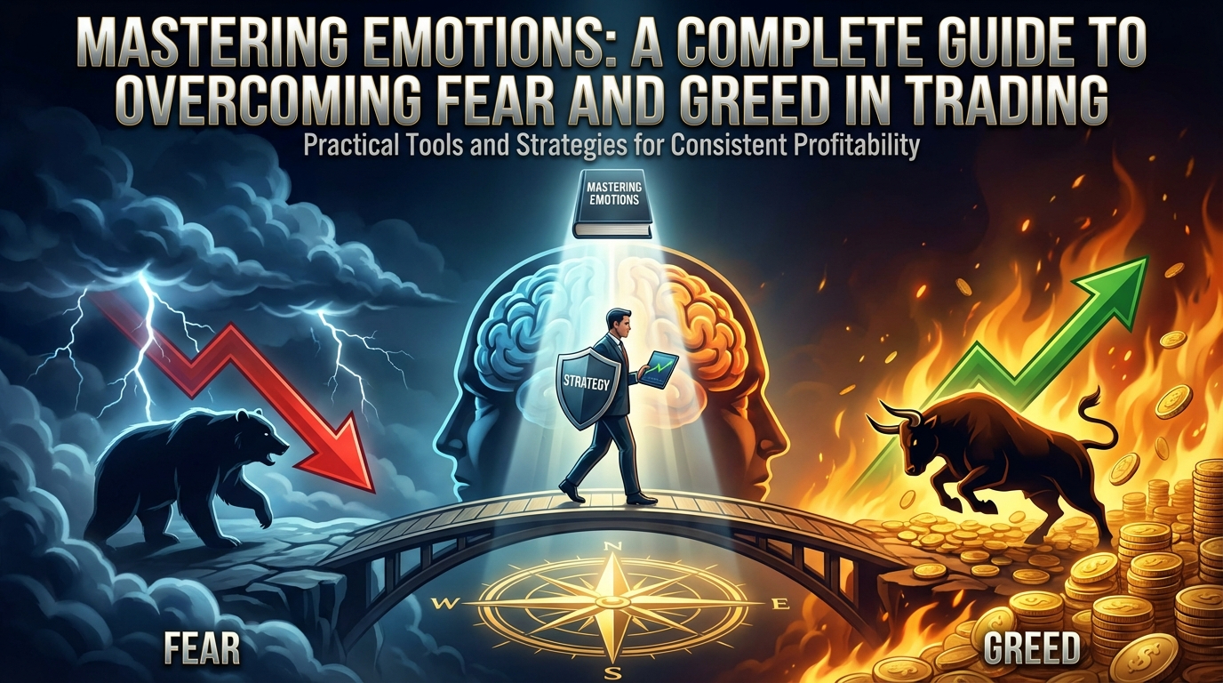 Featured image for Mastering Emotions: A Complete Guide to Overcoming Fear and Greed in Trading