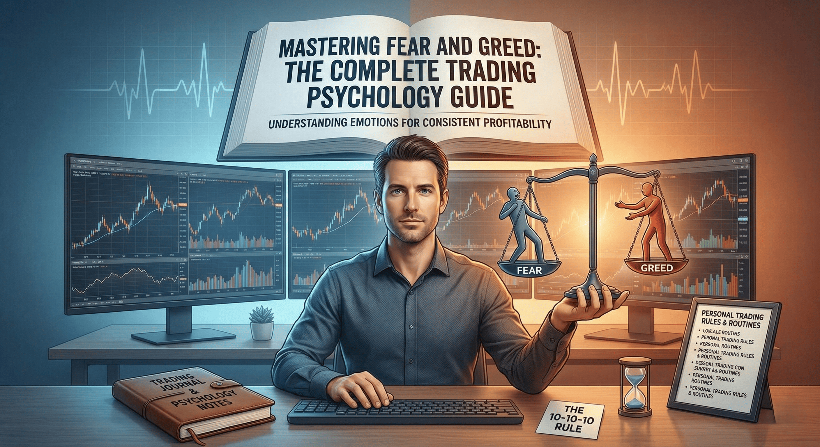 Mastering Fear and Greed: The Complete Trading Psychology Guide - TradingAnalysis.ai Trading Guide