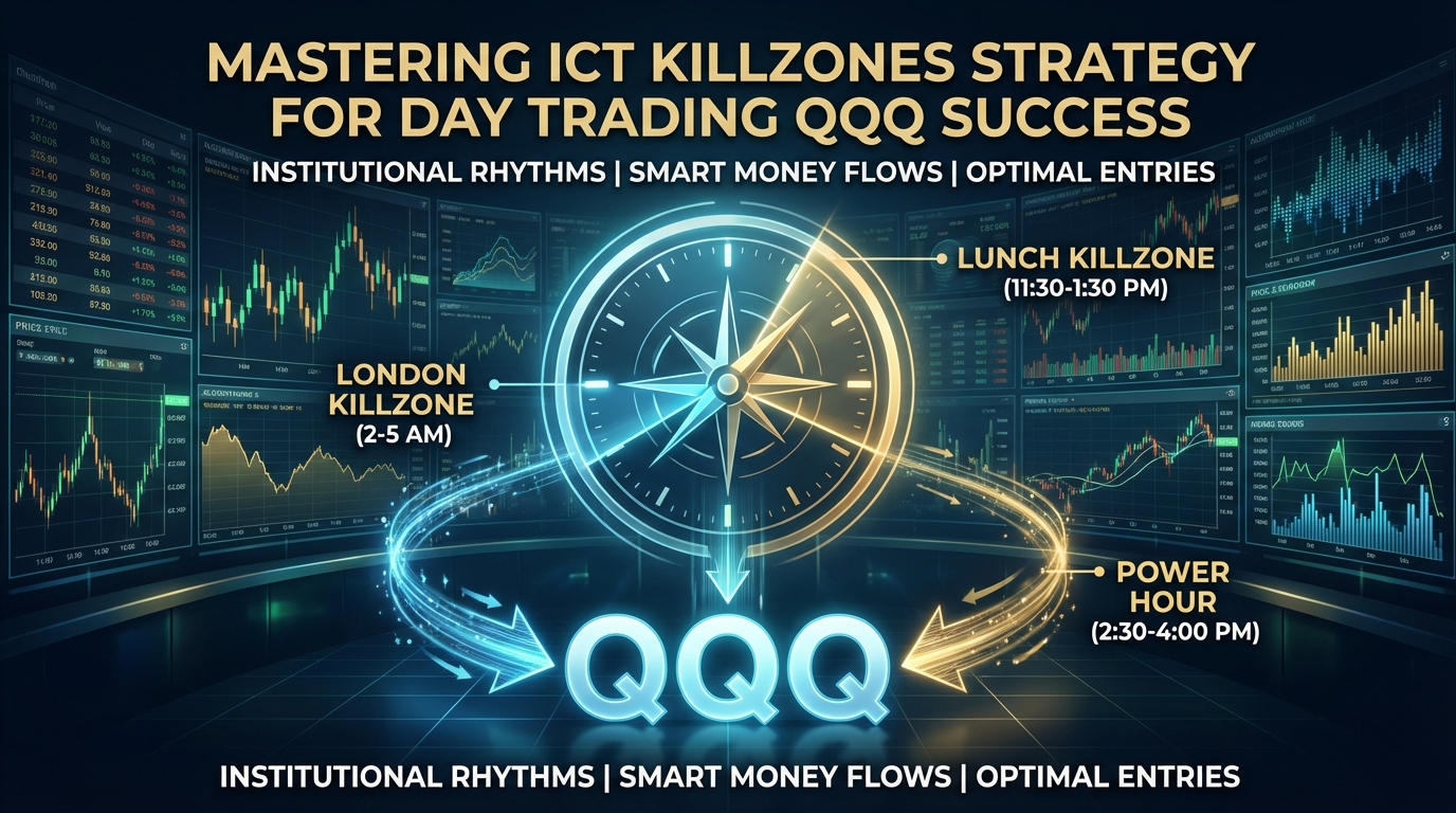 Featured image for Mastering ICT Killzones Strategy for Day Trading QQQ Success