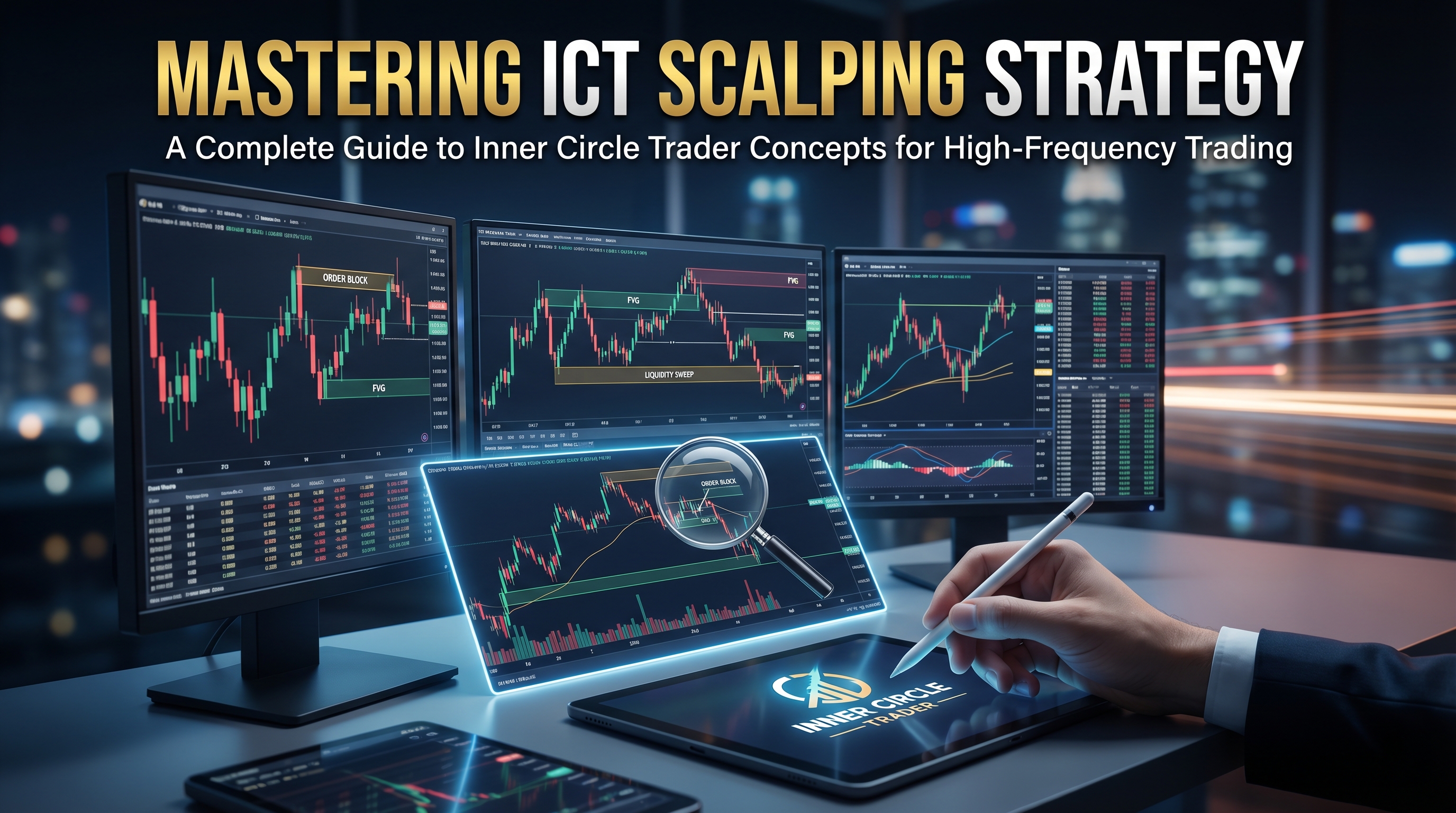 Mastering ICT Scalping Strategy: A Complete Guide to Inner Circle Trader Concepts for High-Frequency Trading - TradingAnalysis.ai Trading Guide