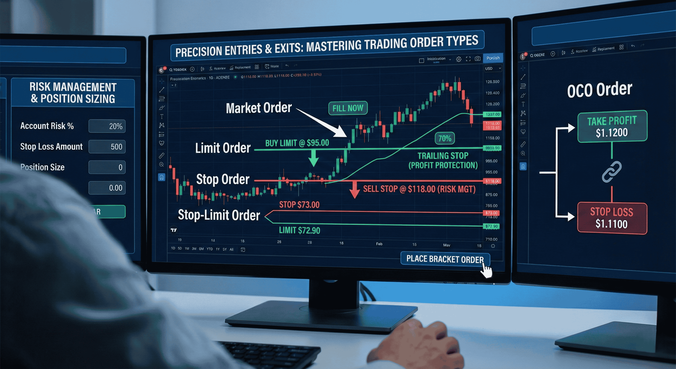 Precision Entries & Exits: Mastering Trading Order Types - TradingAnalysis.ai Trading Guide