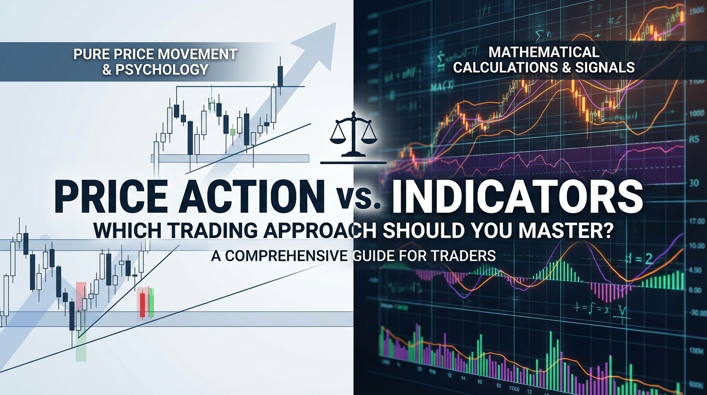 Featured image for Price Action vs. Indicators: Which Trading Approach Should You Master?