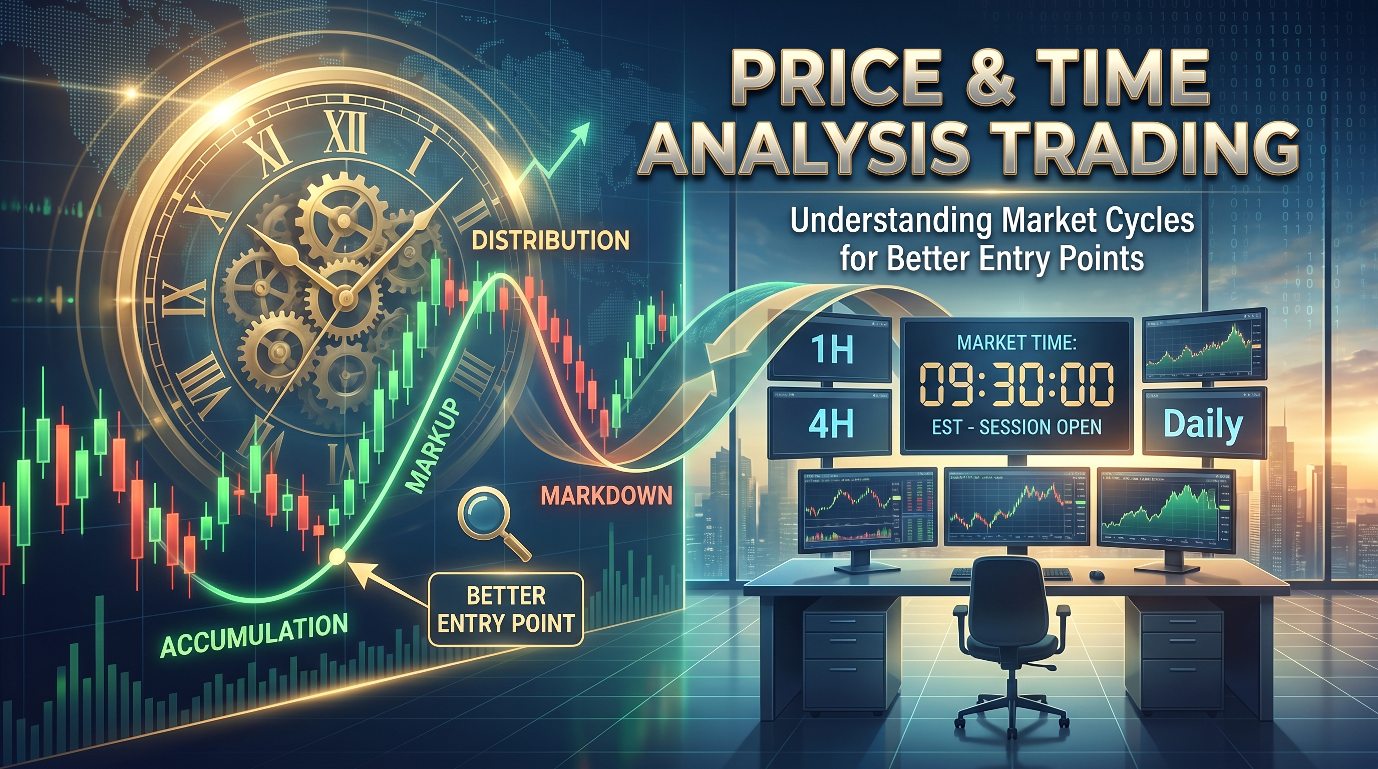 Price and Time Analysis Trading: Understanding Market Cycles for Better Entry Points - TradingAnalysis.ai Trading Guide