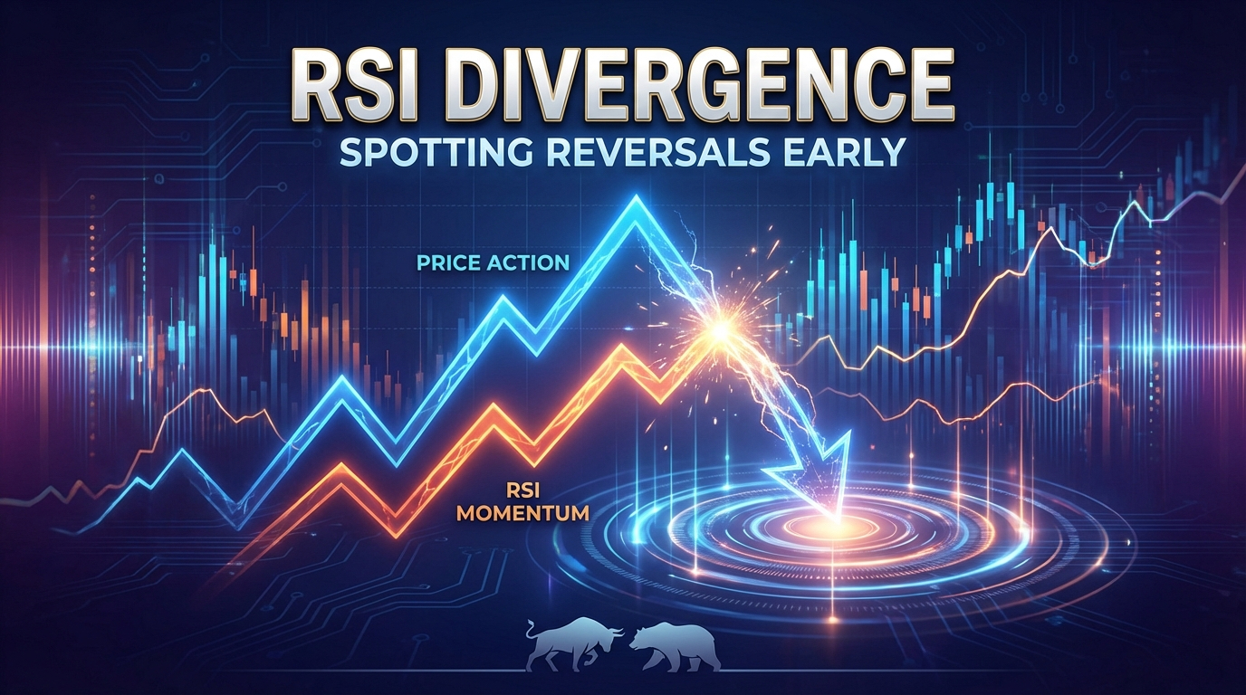 Featured image for RSI Divergence: Spotting Reversals Early