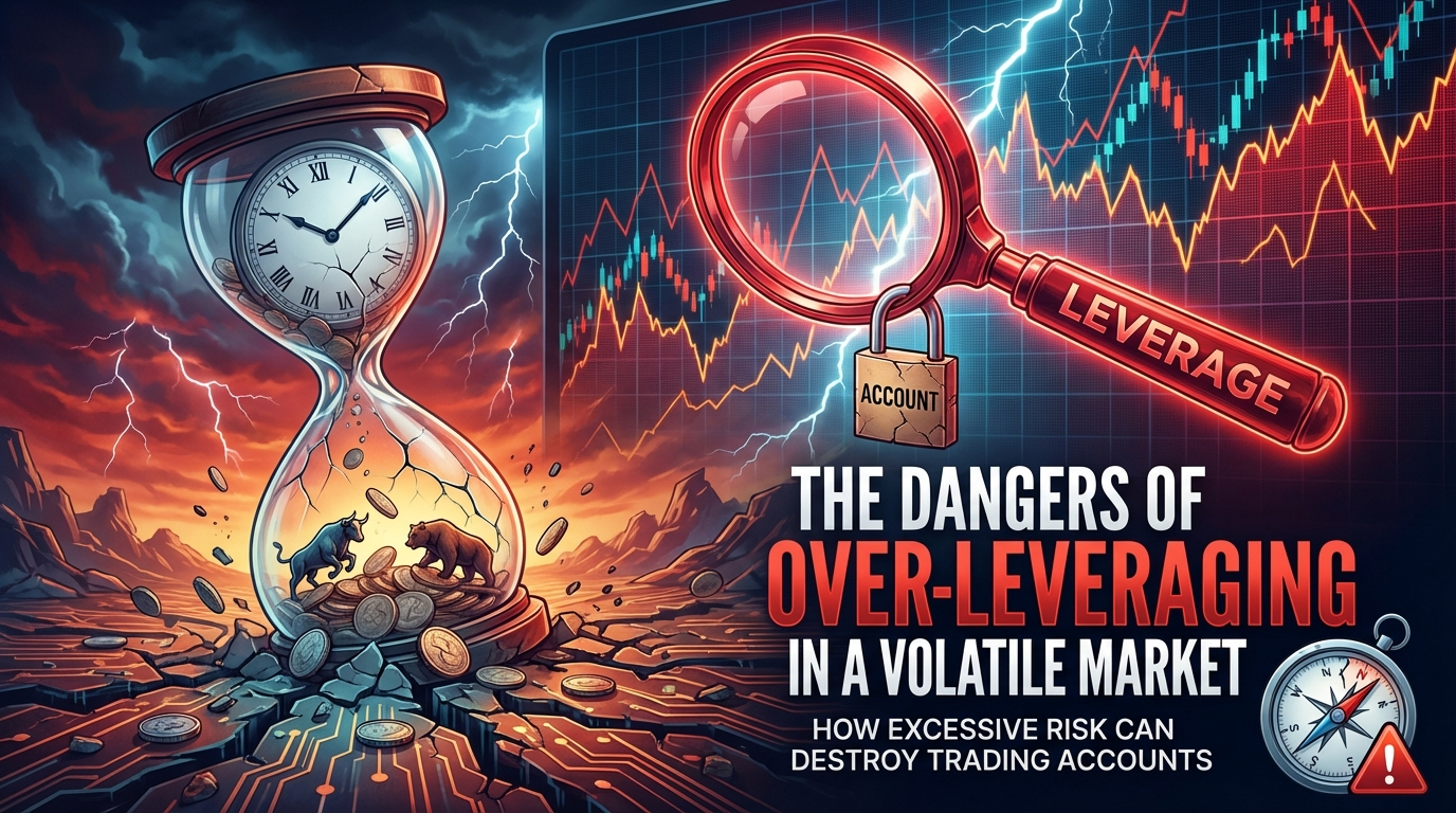 Featured image for The Dangers of Over-Leveraging in a Volatile Market: How Excessive Risk Can Destroy Trading Accounts