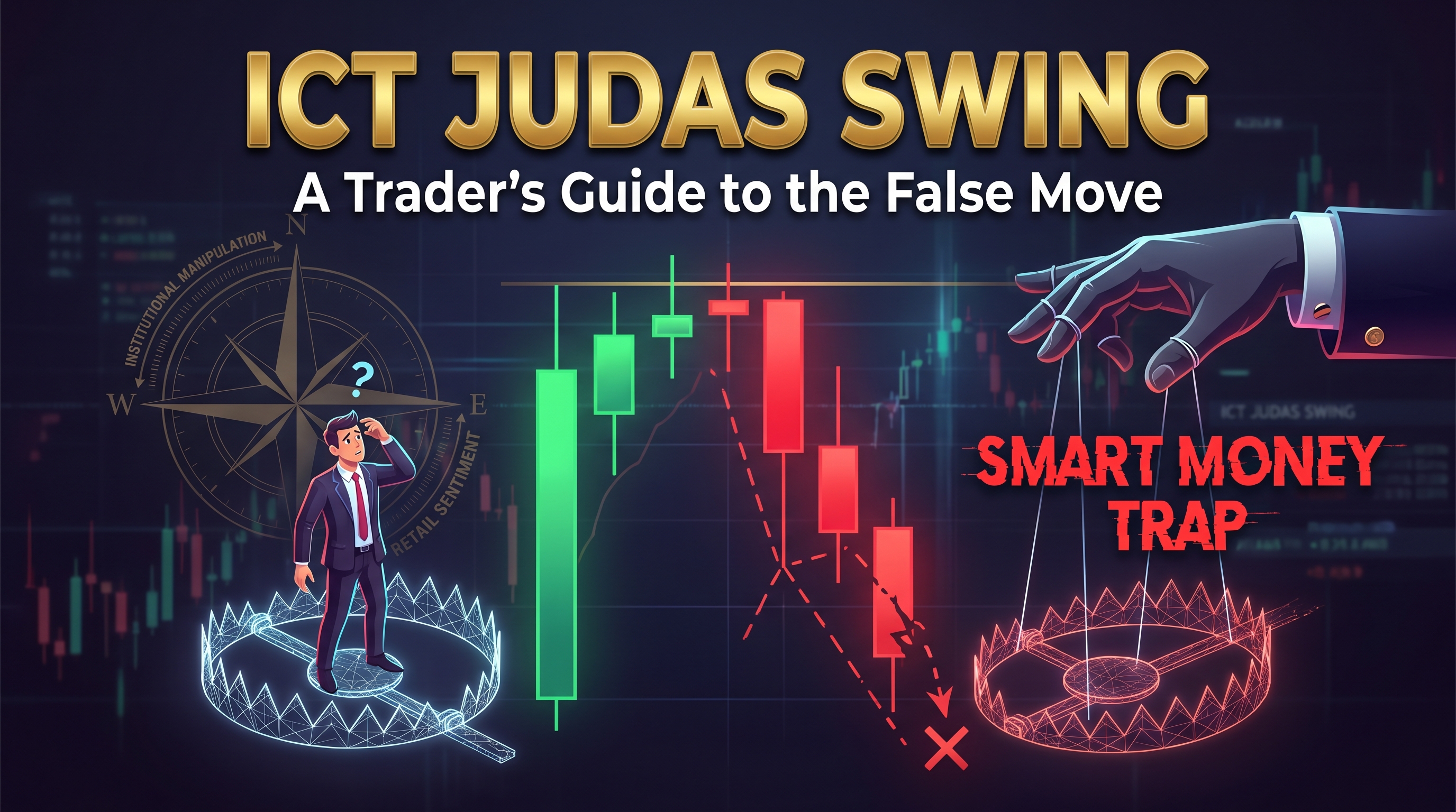 The ICT Judas Swing: A Trader's Guide to the False Move - TradingAnalysis.ai Trading Guide