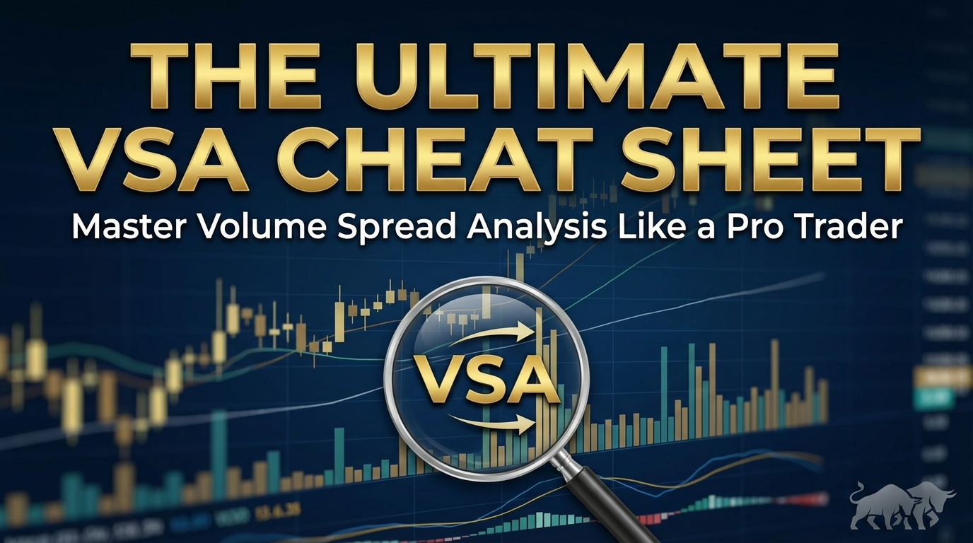 Featured image for The Ultimate VSA Cheat Sheet: Master Volume Spread Analysis Like a Pro Trader