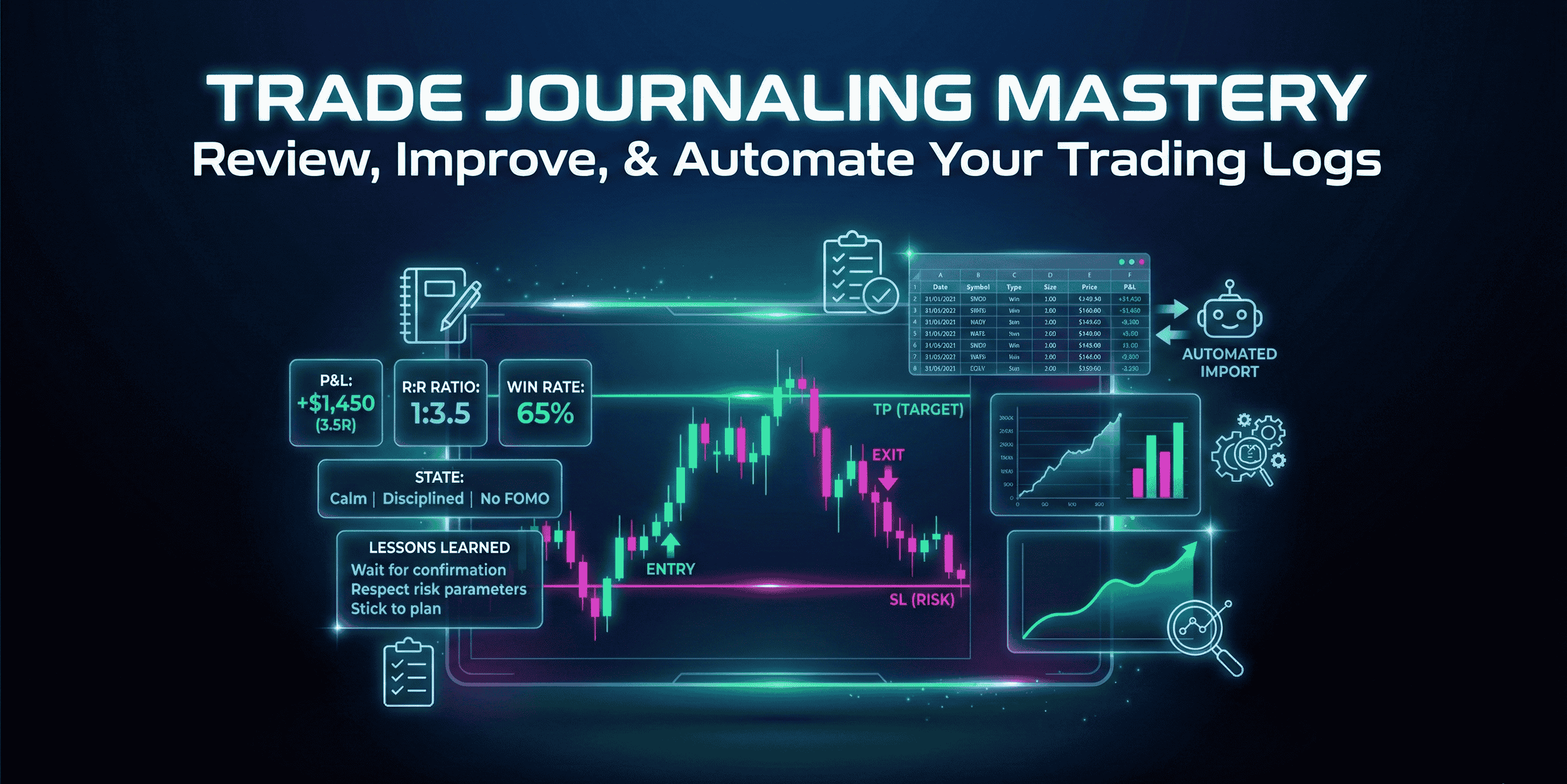 Trade Journaling Mastery: Review, Improve, & Automate Your Trading Logs - TradingAnalysis.ai Trading Guide