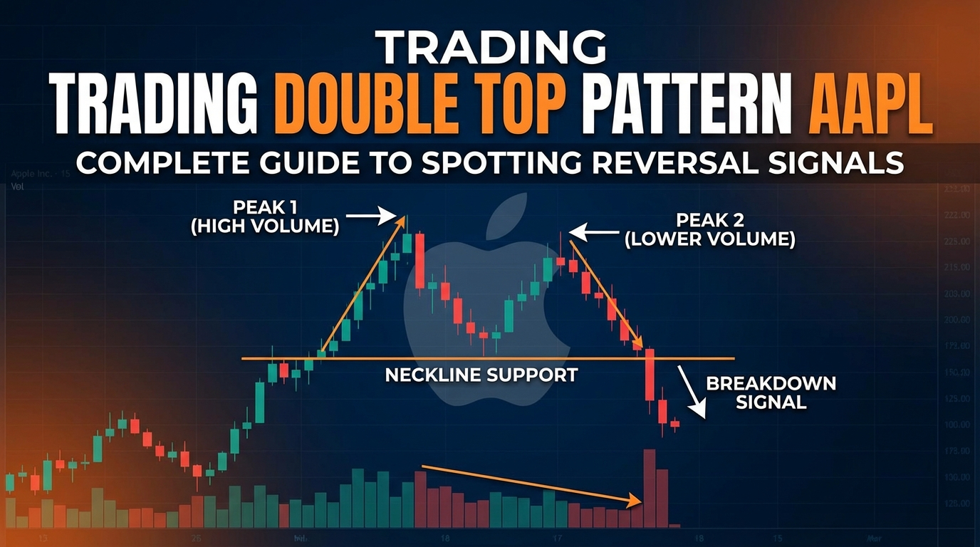 Featured image for Trading Double Top Pattern AAPL: Complete Guide to Spotting Reversal Signals