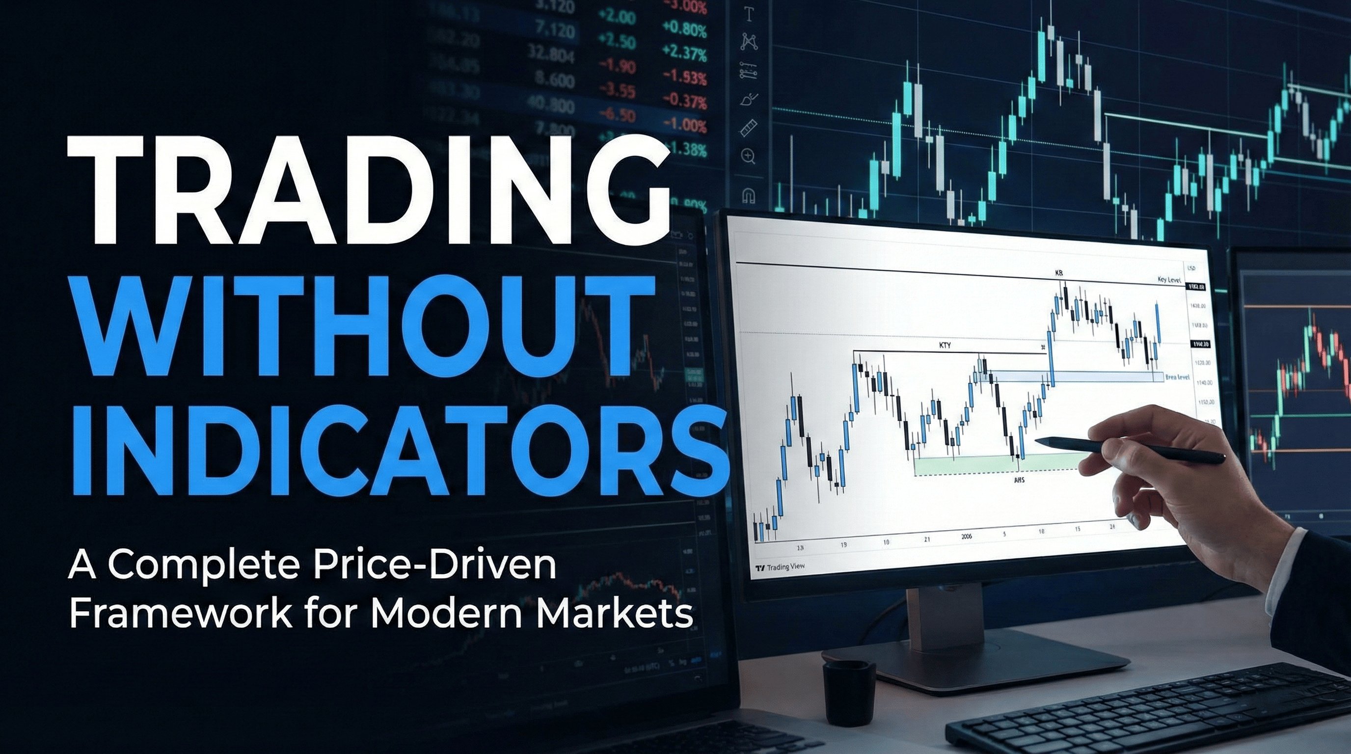 Trading Without Indicators: A Complete Price-Driven Framework for Modern Markets - TradingAnalysis.ai Trading Guide