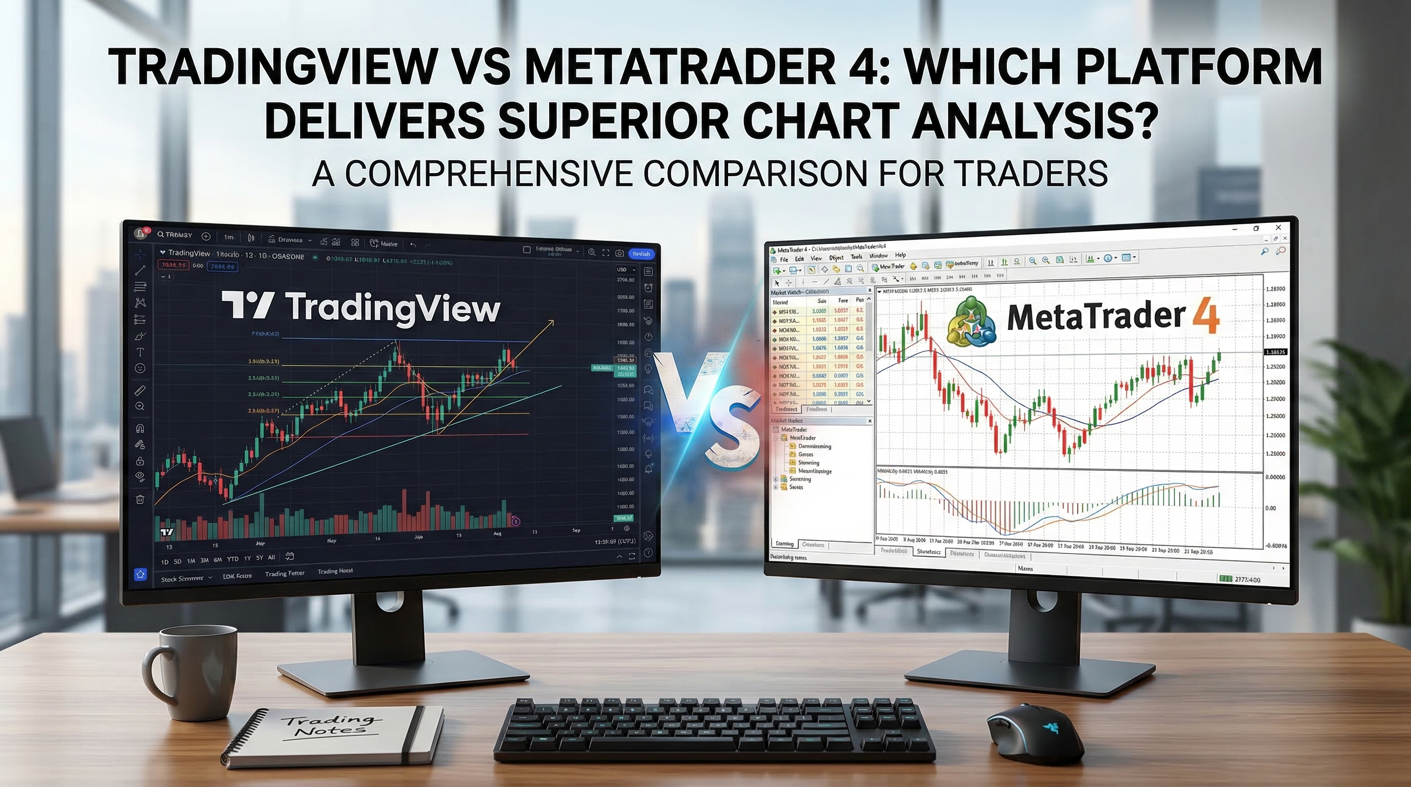 TradingView vs MetaTrader 4: Which Platform Delivers Superior Chart Analysis? - TradingAnalysis.ai Trading Guide