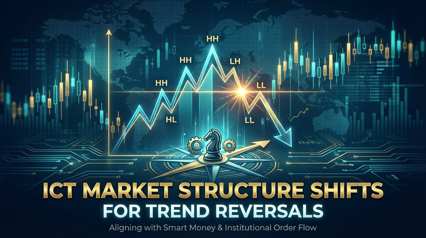 Featured image for Understanding ICT Market Structure Shifts for Trend Reversals