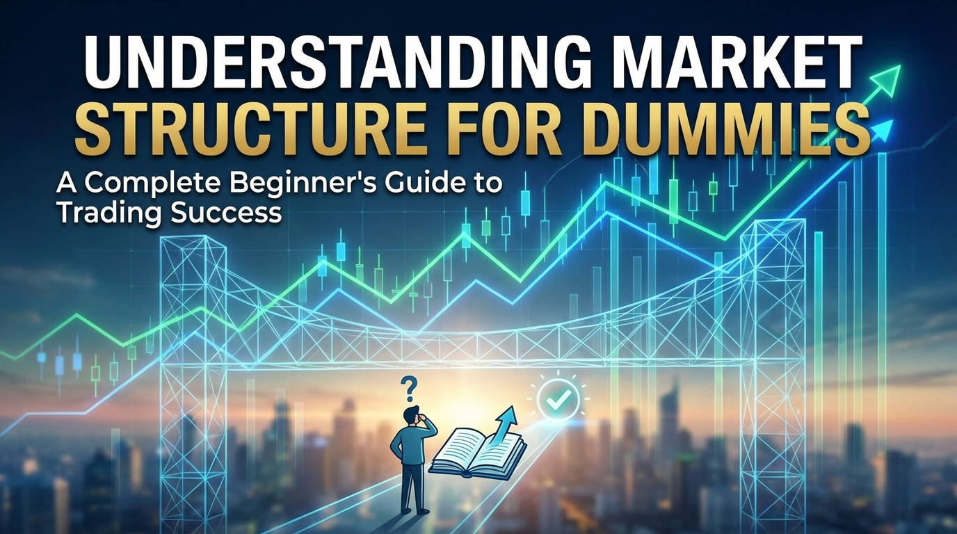 Featured image for Understanding Market Structure for Dummies: A Complete Beginner's Guide to Trading Success