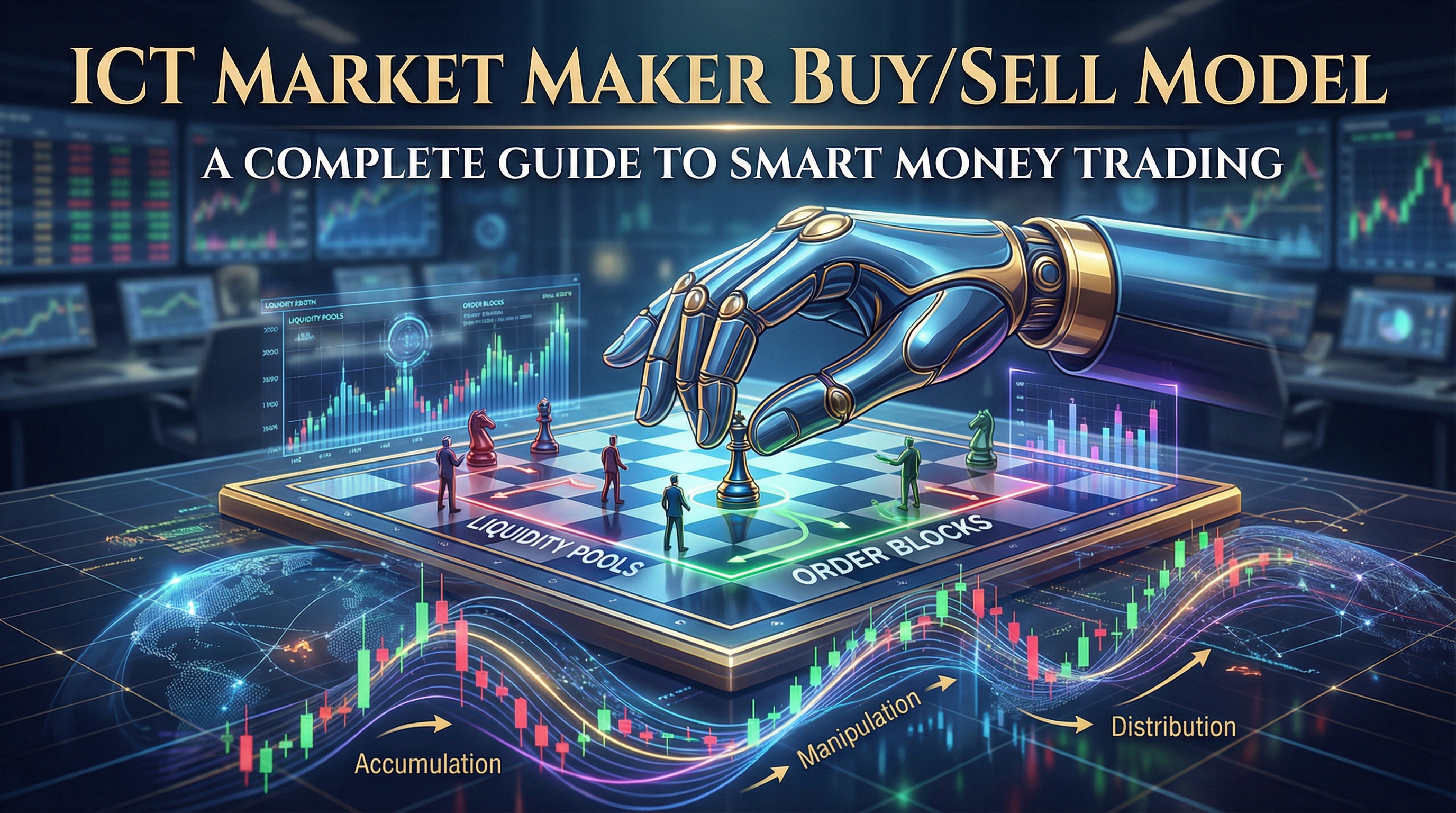 Understanding the ICT Market Maker Buy/Sell Model: A Complete Guide to Smart Money Trading - TradingAnalysis.ai Trading Guide